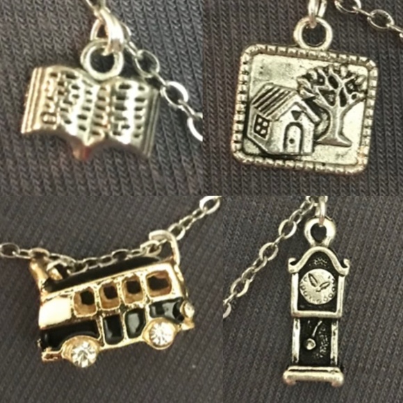 Nancy Drew Secret of the Old Clock by Carolyn Keene Handmade Literature Necklace - Picture 4 of 15